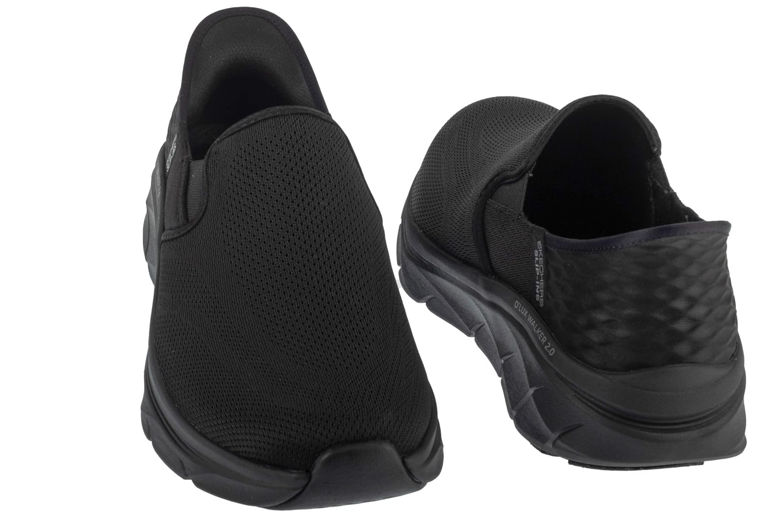 Skechers Mężczyźni Skechers Wide Fit Hands-free Slip-ins D'lux Walker 2.0 ReelerAdidasy