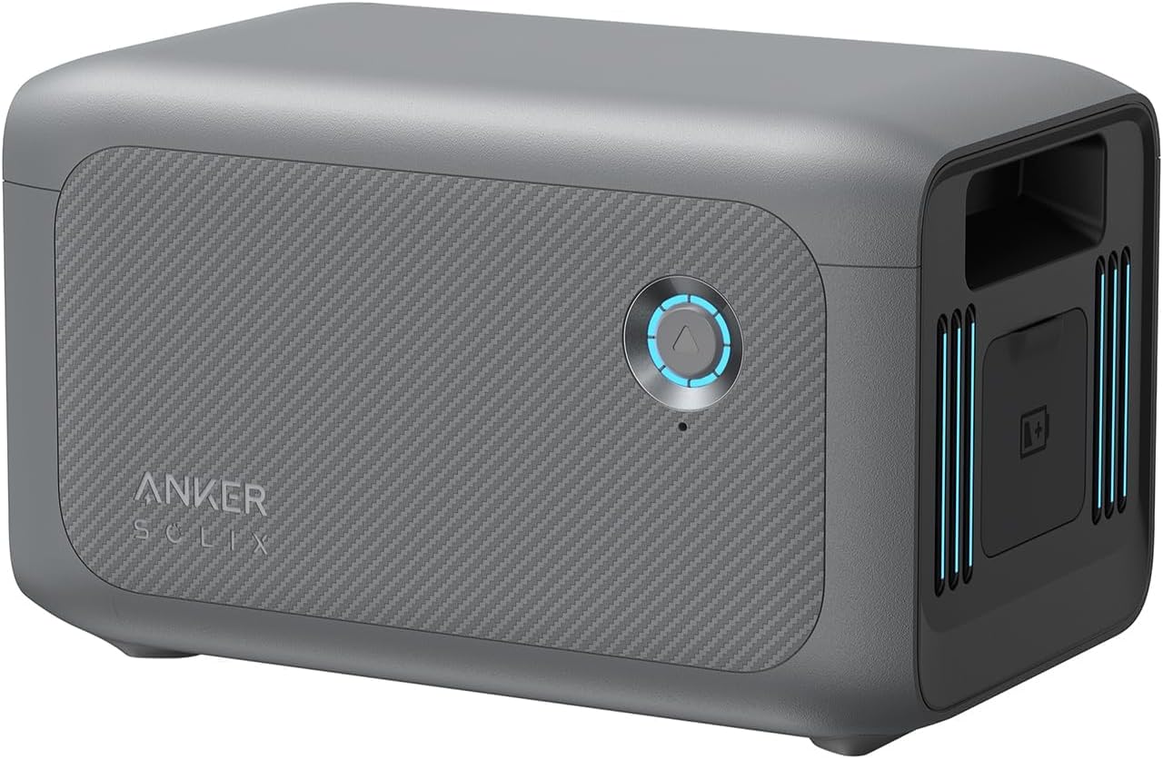 SOLIX BP1000 Expansion Battery (1056Wh), LiFePO4 Batteries with 10-Year Lifespan, 1056Wh Extra Battery SOLIX C1000