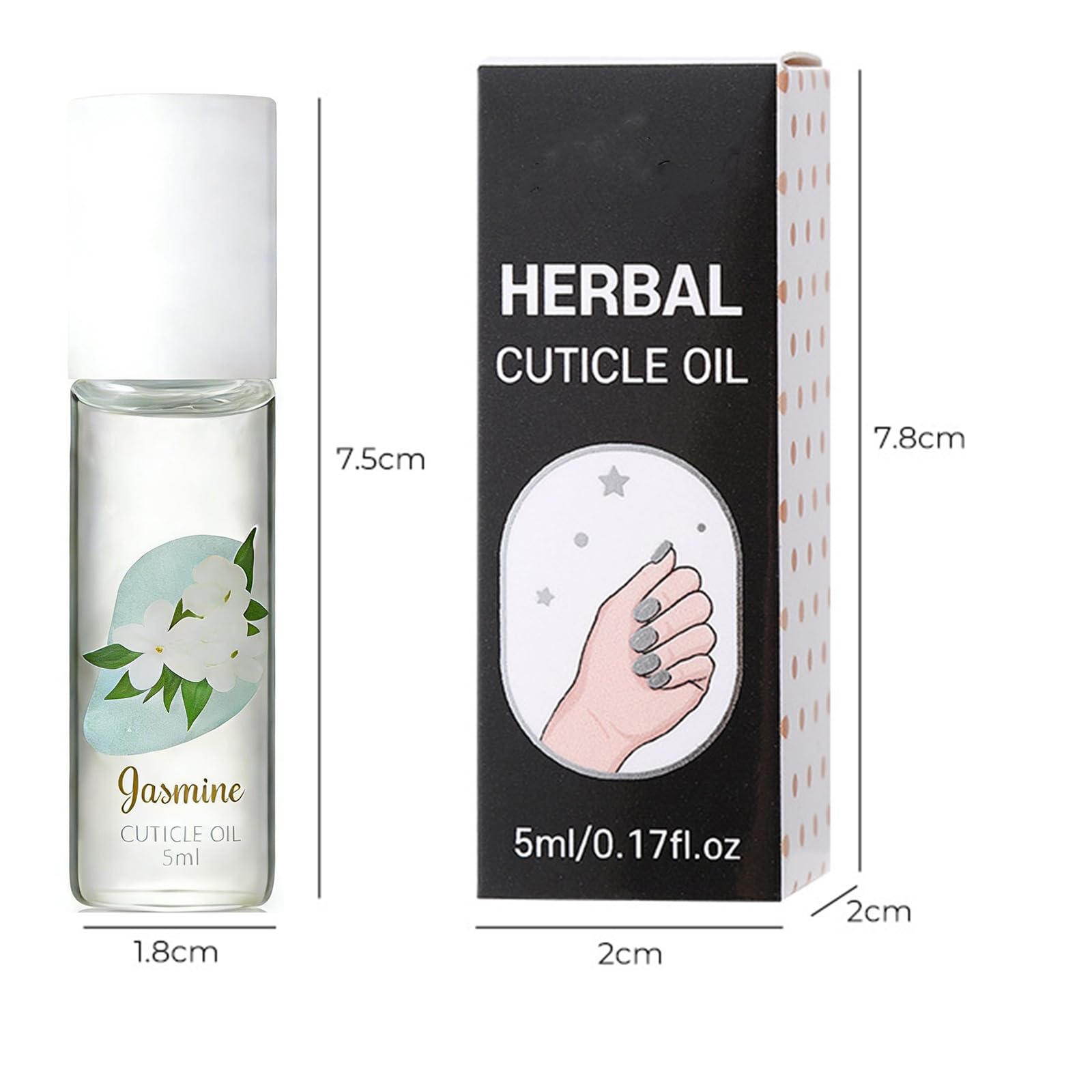 Nail Oil Per Unghie E Cuticole, 4pc Cuticole-per Olio-unghie Per La Cura E Il Rinforzo Delle Roll On Treatment Per-unghie Danneggiate Olio-per-cuticole Delle Mani E Dei Piedi