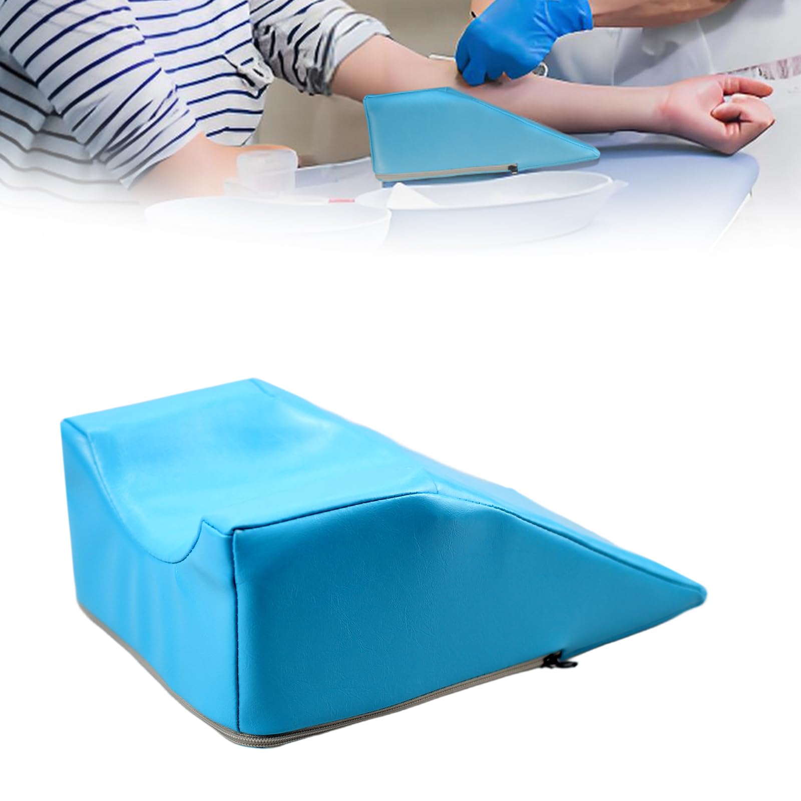 Injection and Infusion Arm Cushion, Arm Positioning Cushion with Foam Filling, Essential Items for Clinics, Hospitals and Nursing Care