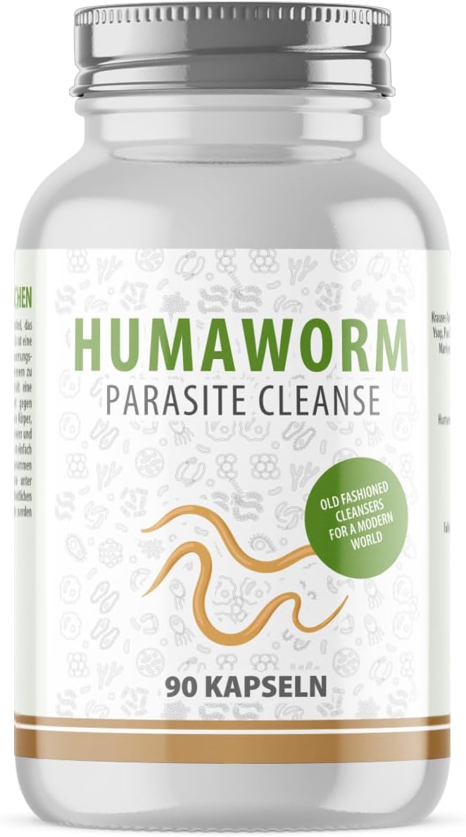 Herbes D’elixir – Humaworm capsules – Natuurlijke detox tegen parasieten – Ondersteunt darmreiniging en spijsvertering – 90 vegan capsules – Zonder toevoegingen