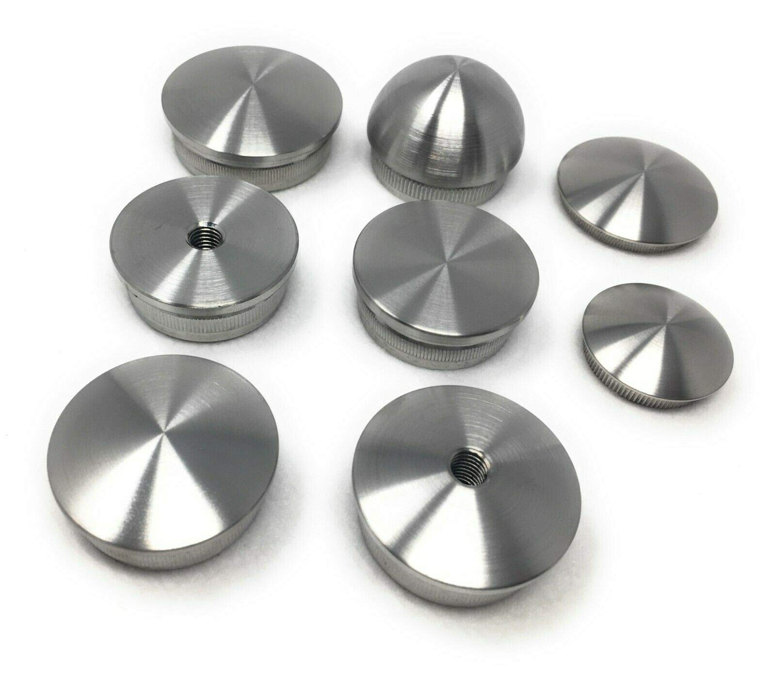 Edelstahl V2A Endkappe Kugel für Rohr 42,4mm Rohrstopfen Abschlussdeckel Verschluss Stopfen Geländer Edelstahl V2A Endkappe Kugel für Rohr 42,4mm Rohrstopfen Abschlussdeckel Verschluss Stopfen Geländer