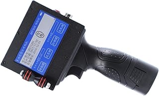 JUJETO Handheld Inkjet Printer Smart Touch Screen Upgrade Inkjet Printer, Automatic Code Printer, Production Date, Small Dual-use Inkjet Coder with Quick-Drying Ink Handheld Printe