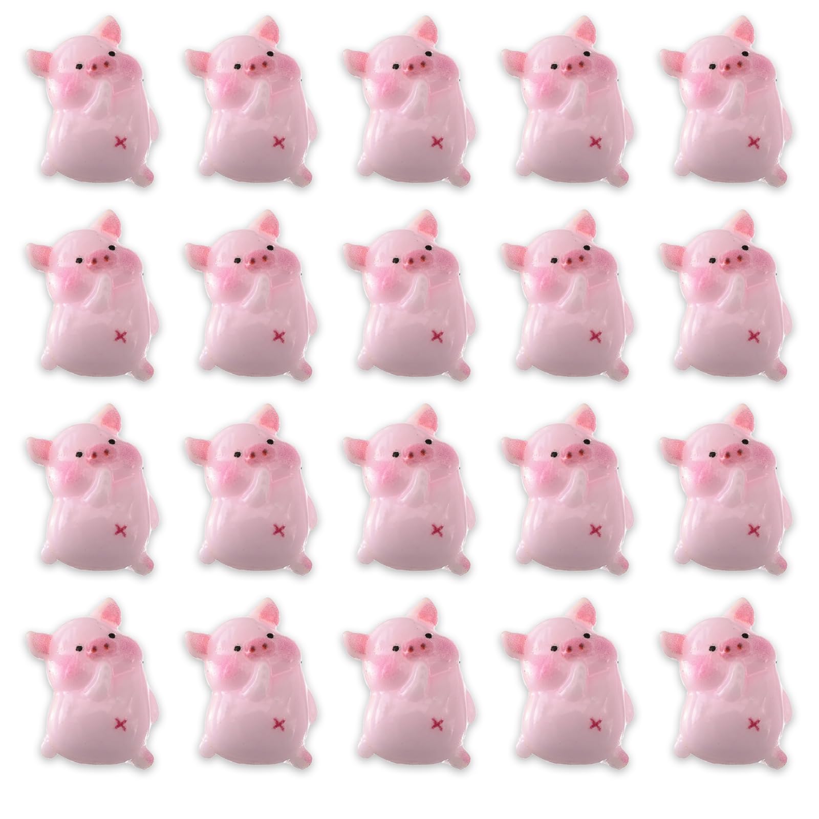 3dネイルパーツ アニマル ピンク いちご ミニチュア デコパーツ 【公式