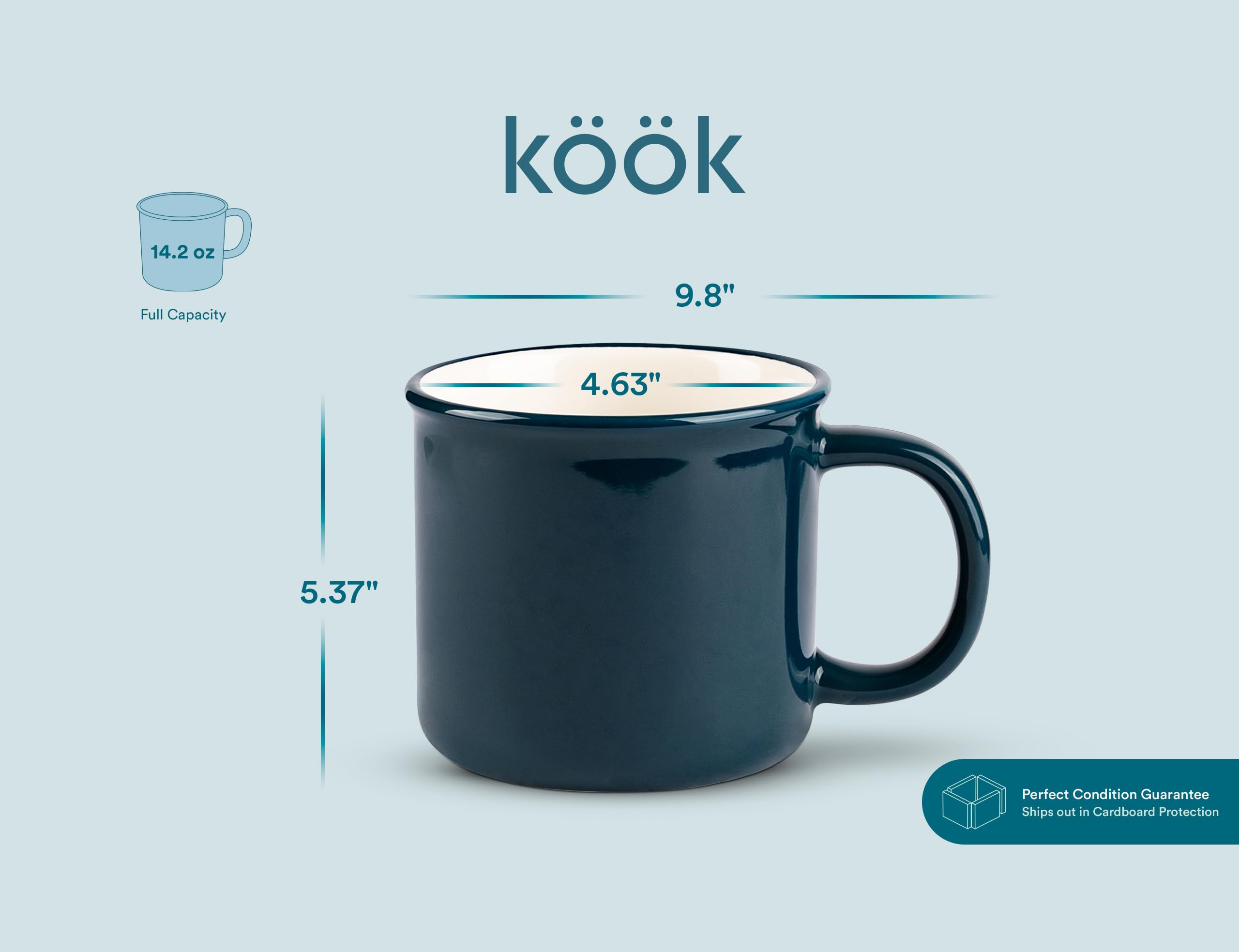 Tazza o Tazzone Mug Blu scuro 30 cl Brunner
