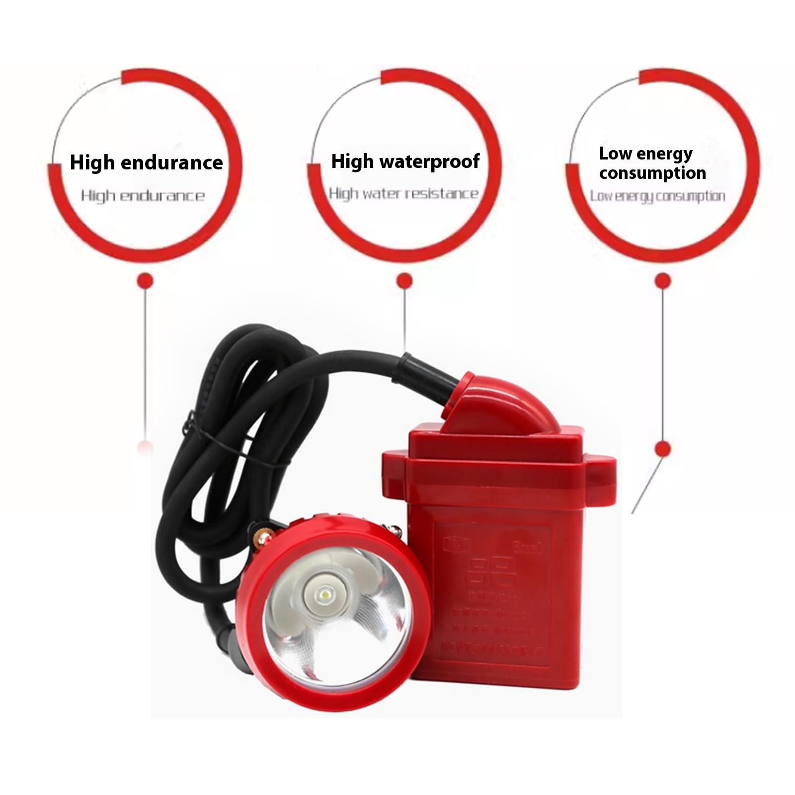 12000mAh bezprzewodowy kask bezpieczeństwa, światło kopalni węgla, akumulatorowa lampa czołowa LED, odporna na wybuchy, montowana na głowie lampa czołowa do wędrówek na świeżym powietrzu