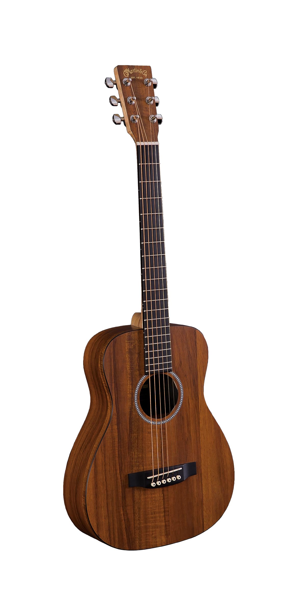 Martin LXK2 Little Martin Gitara Podróżna Leworęczna Koa kompozytowa | Podróżna gitara akustyczna, dla leworę