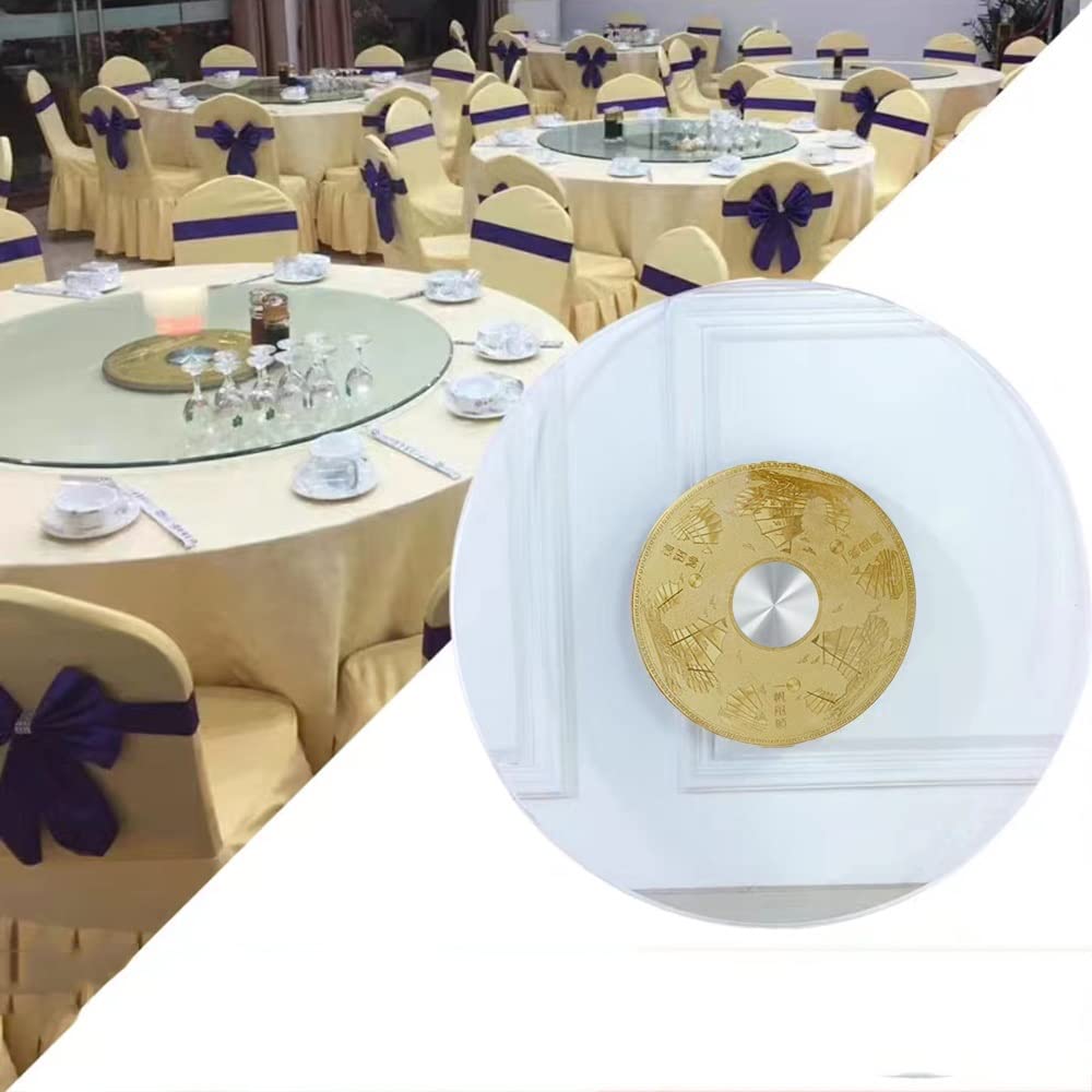 68cm Piatto Girevole In Vetro Grande Lazy Susan Vassoio Da Servizio Rotante