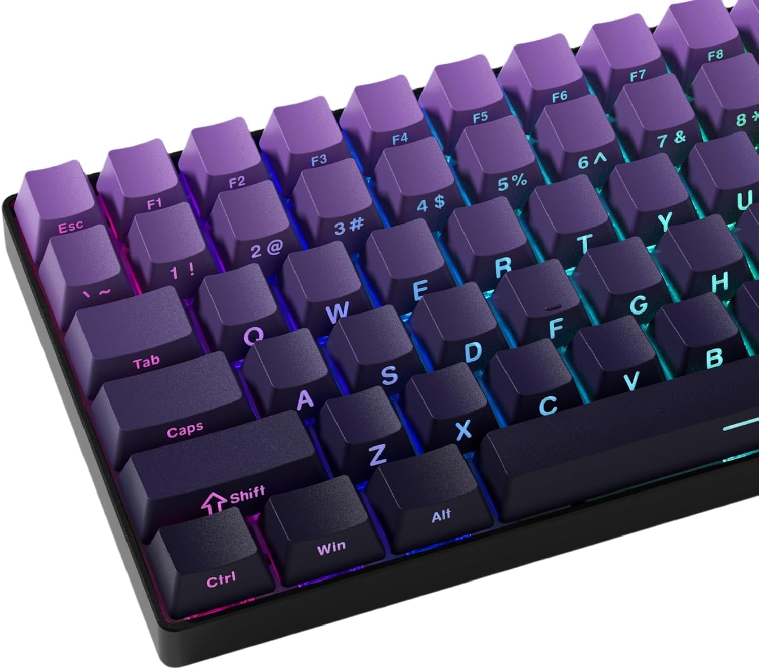 Amazon.co.jp: キーキャップ 134キー サイドプリントキーキャップPBT