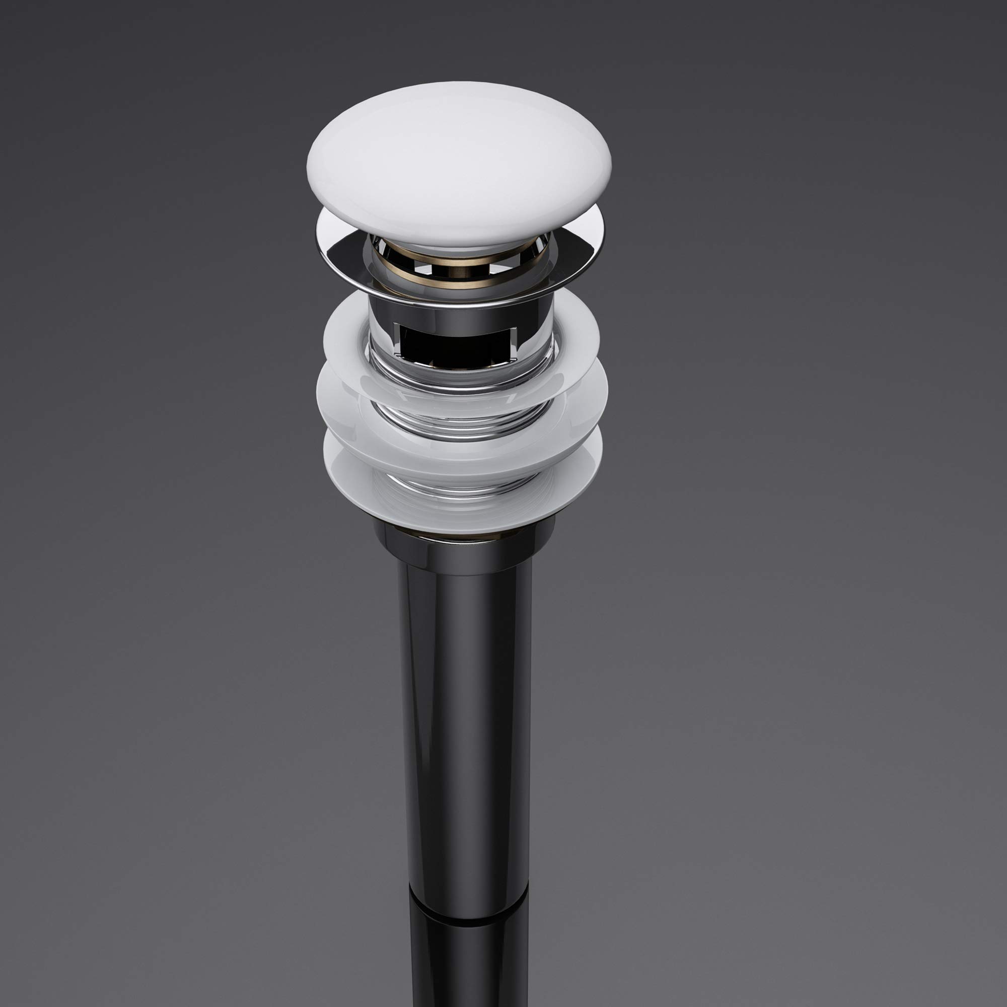 doporro Bonde de Lavabo et Vasque Système de Vidage Pop Up Clic Clac