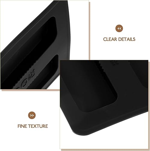 Miniatura 6 de Luxshiny Tostadora de pan Cubierta de tapa de tostadora de silicona 2 rebanadas Tostadora de pan Cubierta para máquina de pan Cubierta de máquina de