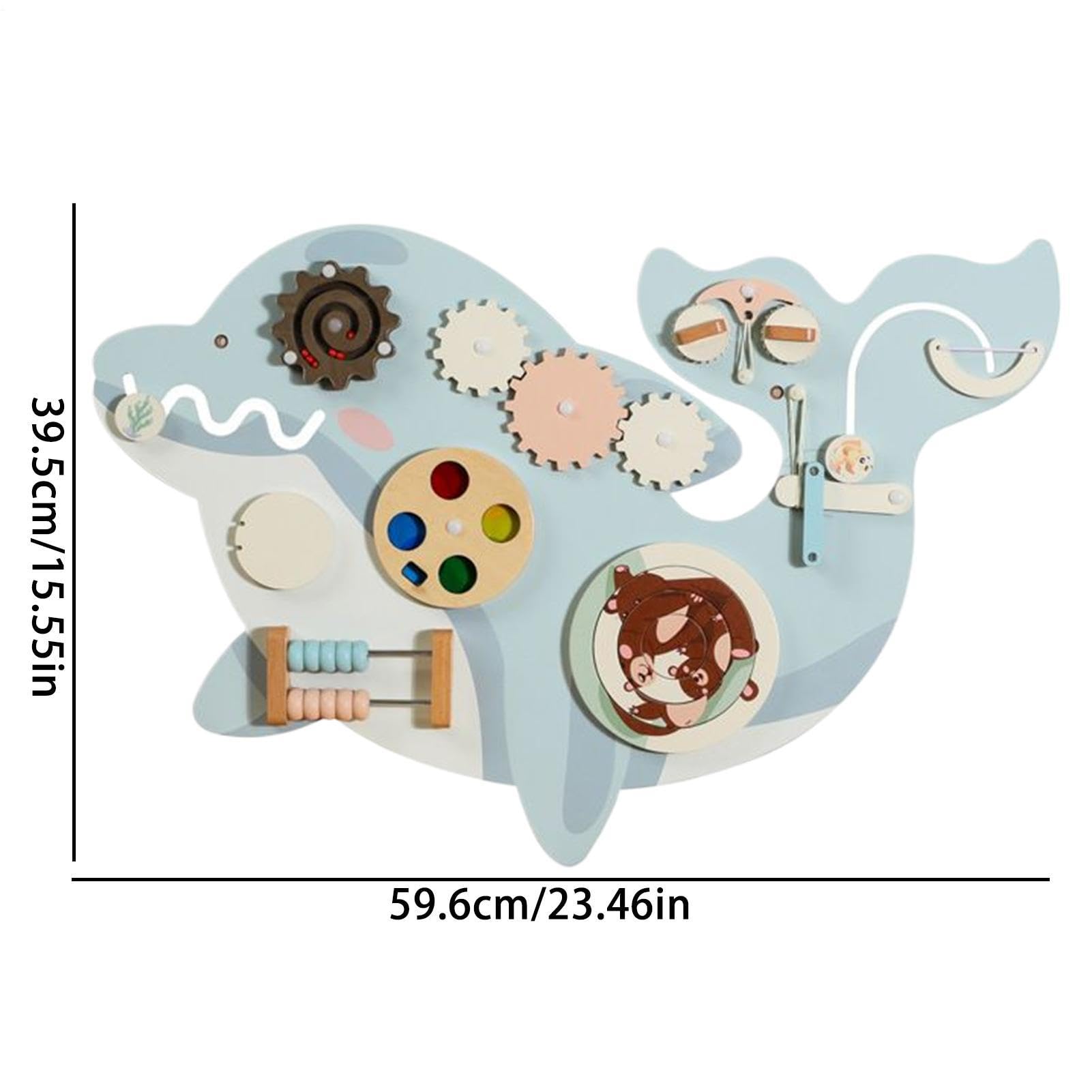 Wand Sensorik Board Spielzeug Zur Entwicklung Der Feinmotorik | Holz Sinneswand Panel Für Kinder In Zuhause, Vorschule, Kindergarten, Kinderkrippe, Klassenzimmer Sowie Spielzimmer