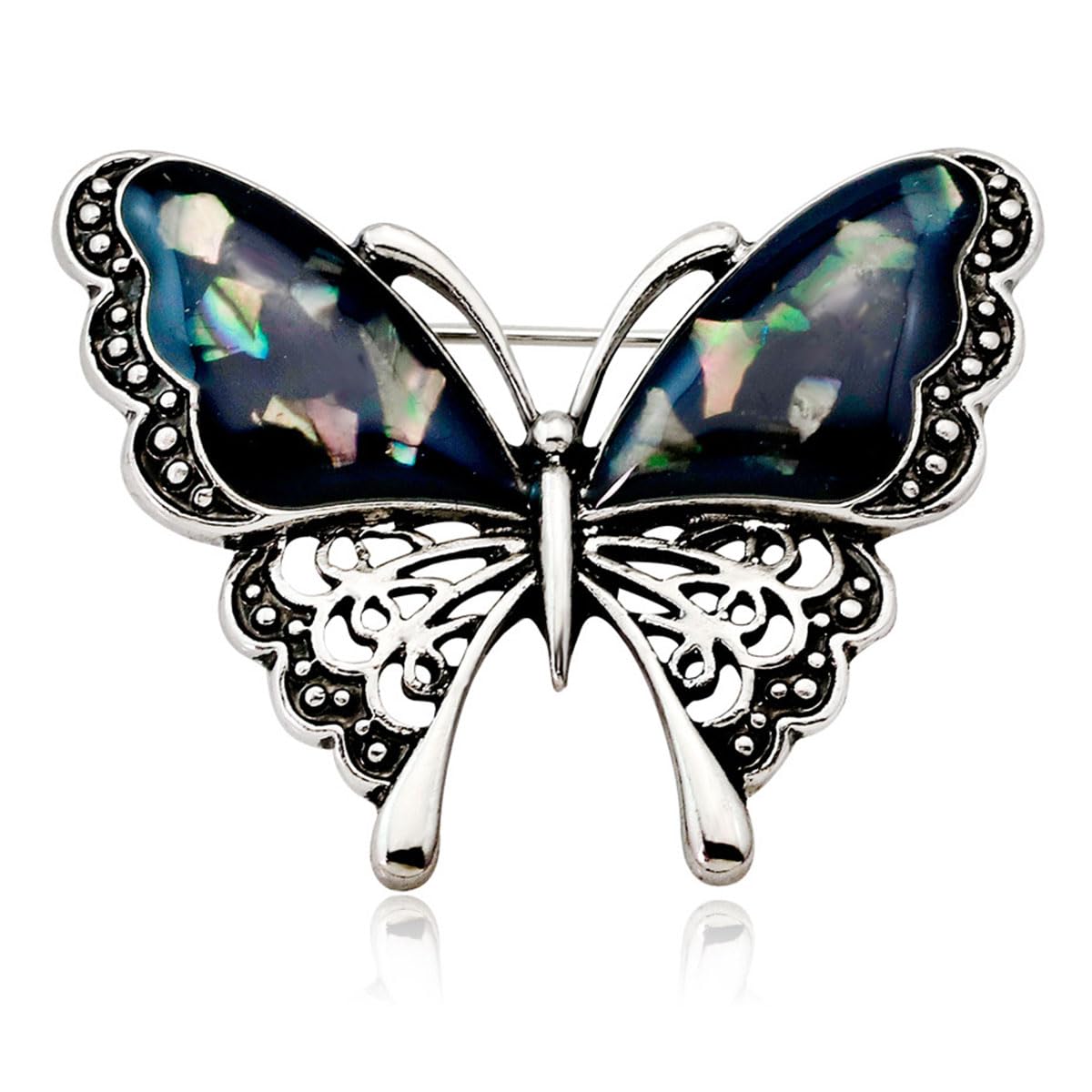 FAIRYGATE Rhinestone Brooch Clothing Jewellery Accessories Fashion Elegant Shiny Crystal Teardrop Brooches Wreath Pendent Lapel Pin，B36 — view 31