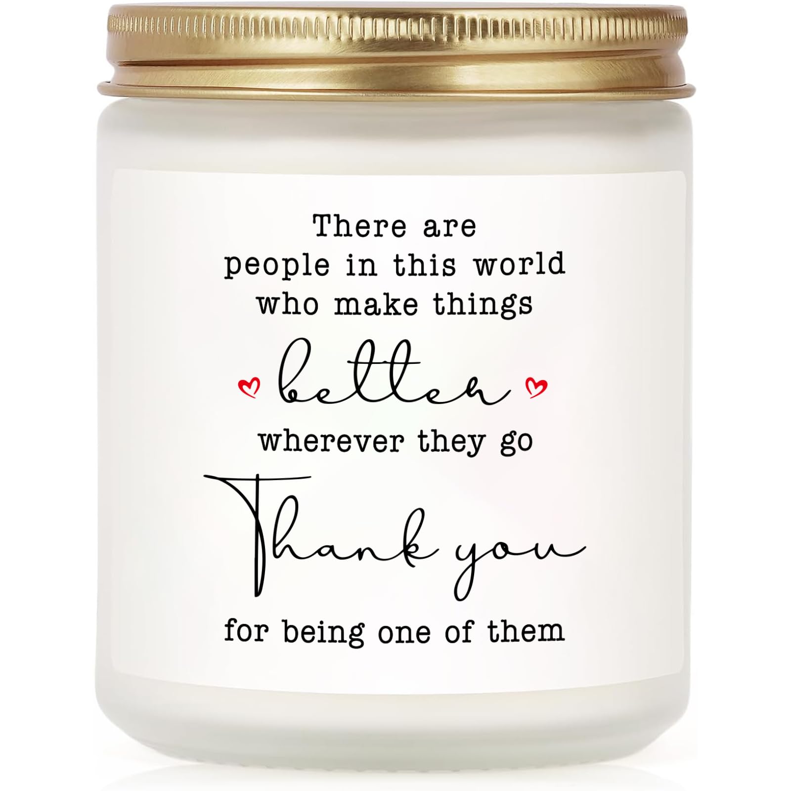 Thank You Gifts for Women, Retirement Gifts, Lavender Candle 7Oz