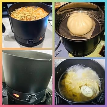 湯沸かし・しゃぶしゃぶ・ラーメン・蒸し料理はこれにお任せ♪❤クッキングケトル Amazon.co.jp: 湯沸かししゃぶしゃぶラーメン蒸し料理はこれにお