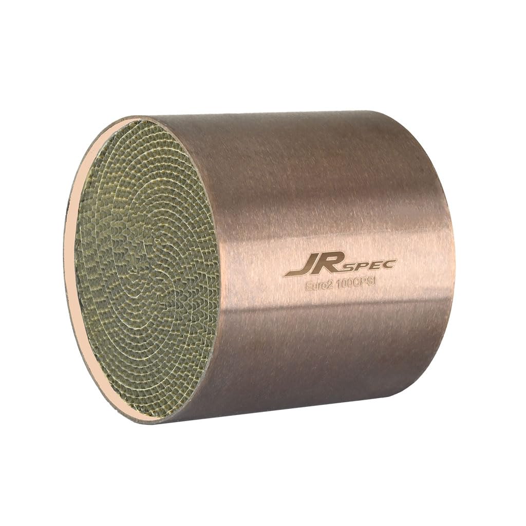 Fmic.eu Performance JRspec Inserto Catalizzatore Sport Universale per Motori Benzina Gasoline Sistema di Scarico High Flow Lunghezza 100 mm Diametro 110 mm 100 CPSI Euro 2