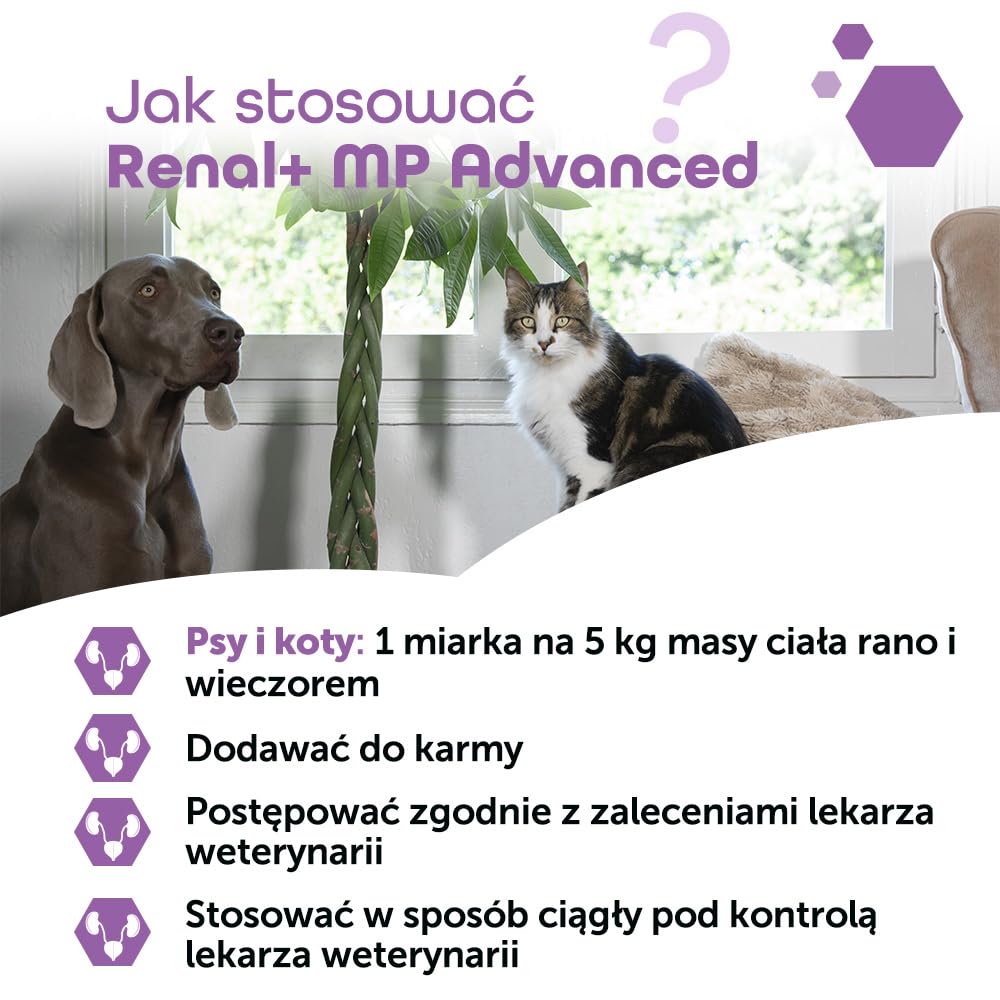 MP Labo Renal + MP Advanced 40 g - zdrowie nerek dla psów i kotów