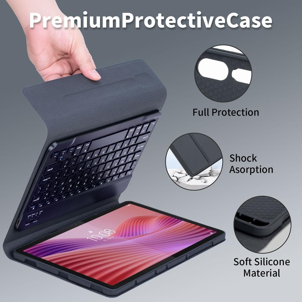 Amazon.co.jp: HEKUEUN for Lenovo Tab 10.1インチ 2025年発売(TB