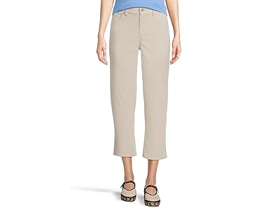 Eileen Fisher Petite Organic Cotton Stretch Corduroy High Waisted Straight Ankle Jean Women