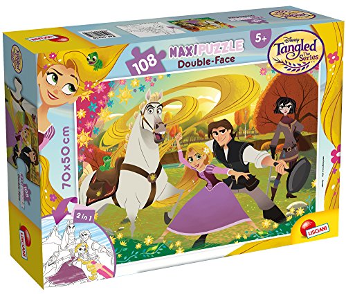 Preisvergleich Produktbild Lisciani Spiele 66759.0 Rapunzel Puzzle DF Supermaxi 108