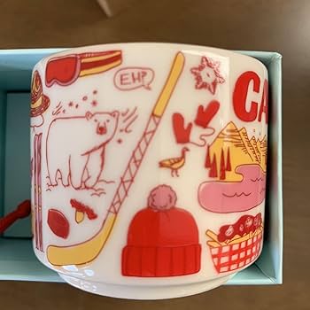 日本未発売　4個セット　スターバックス ショッパー　オーナメント　陶器 スターバックス 北米 カナダ Canada 海外スタバ 陶器 バック