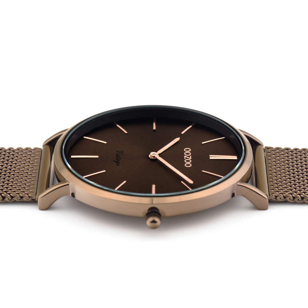 Oozoo Vintage Damenuhr mit Milanaiseband Brown Sugar 40 MM Braun C20004