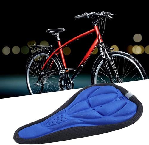 Miniatura 4 de shlutesoy Extra Soft EVA Ciclismo Bicicleta Cómodo Sillín Cubierta Bicicleta Cojín Negro