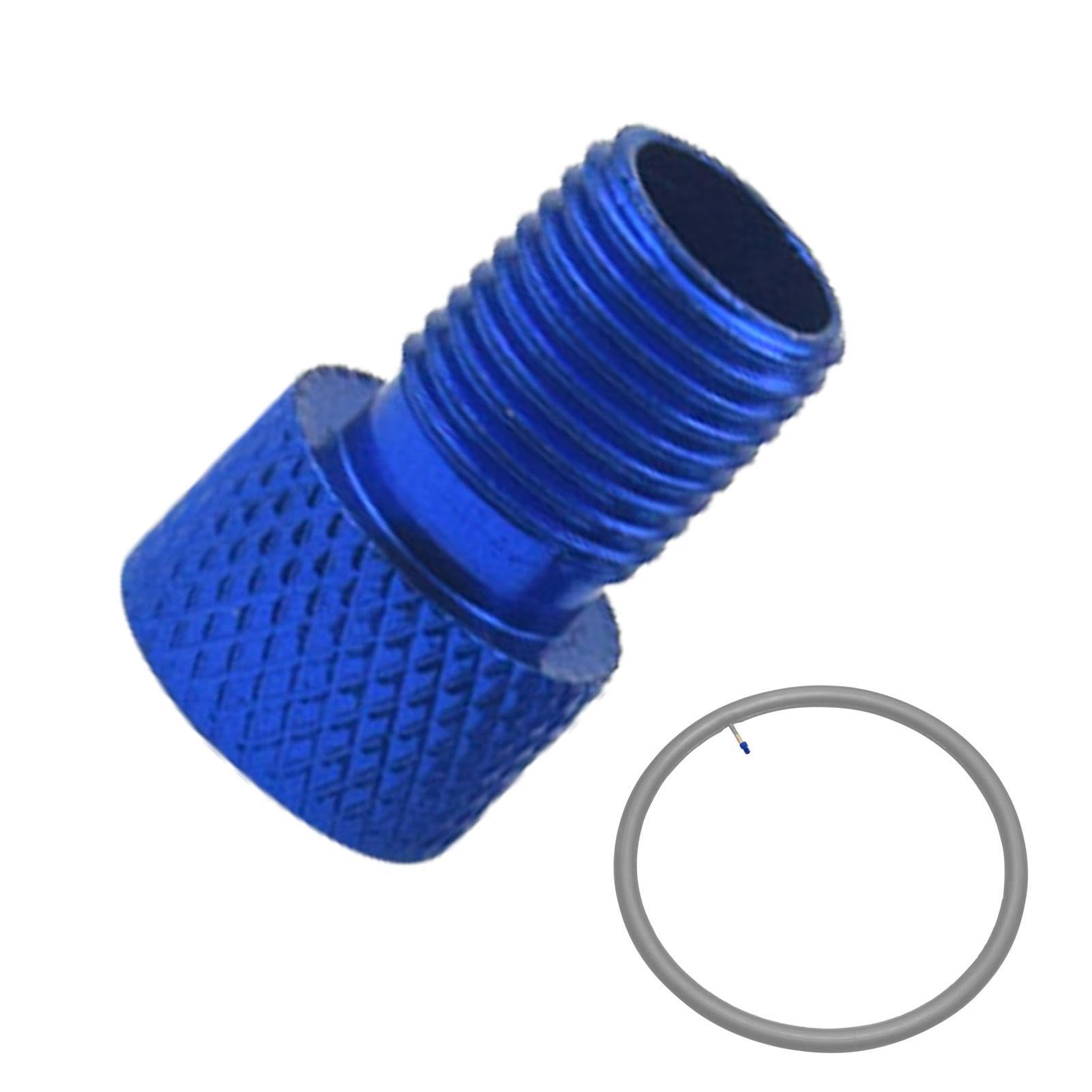 Adattatore da cappello a valvola | Convertitore valvola pneumatico | Tappi per attrezzi per conversione ugello camera d'aria per mountain bike e biciclette pieghevoli