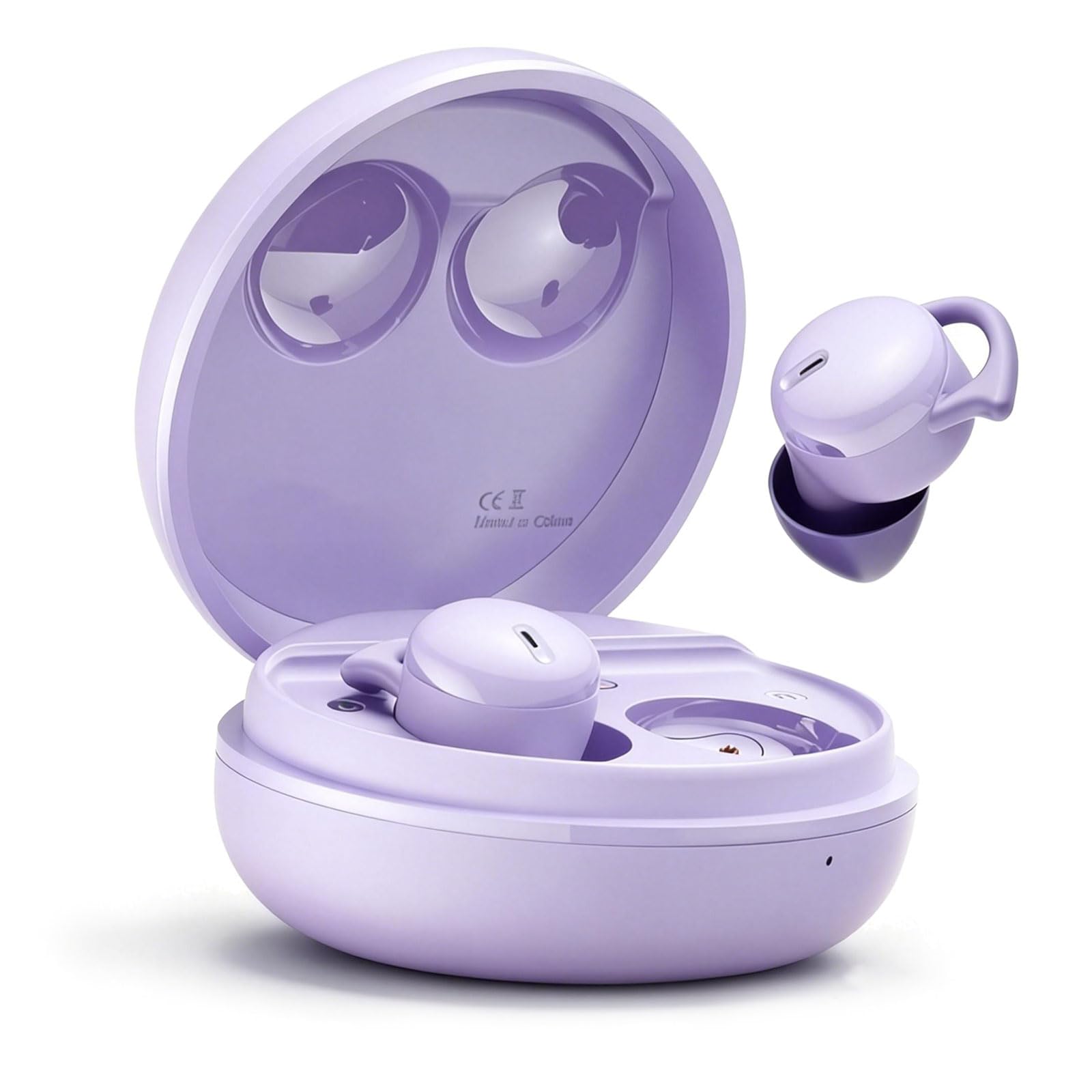Sleeping Ear Buds Sleep Earbuds for Side Sleepers Sleep Headphones for Sleeping on Side Purple Invisible Small Tiny