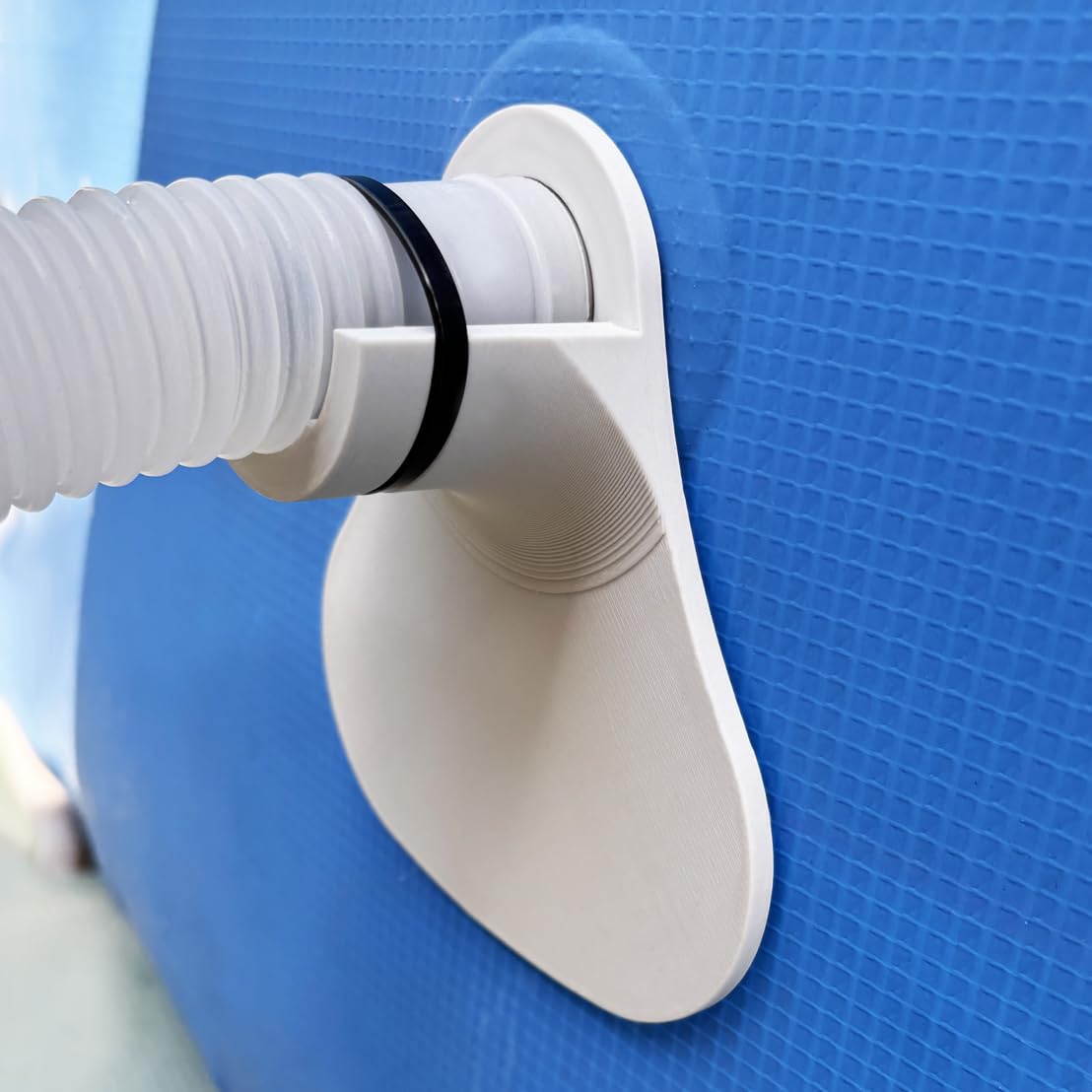 2x Podpora do Rur Basenu Ø32 mm | Uchwyt Wspornik do Węża Intex Bestway | Stabilizator Rur Basenowych | Szybki Montaż | Odporność na Warunki Atmosferyczne