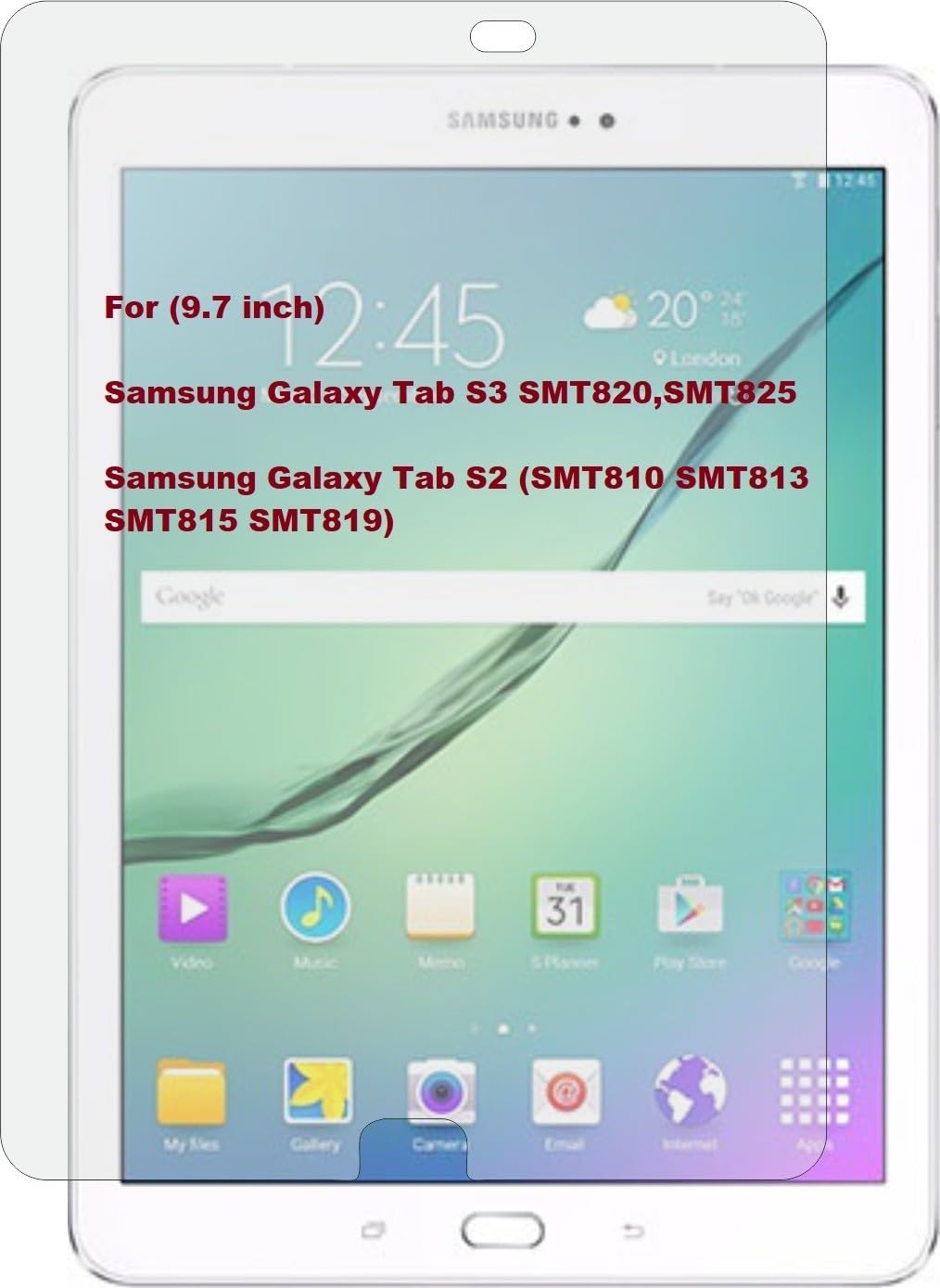 MOBLING Screen Guard For Samsung Galaxy Tab S2 9.7 Inch (SMT820/T825) / Samsung Galaxy Tab S2 9.7 (T810/T813/T815/T819), Flexible Fiber Tempered Glass Screen Protector (B0CPCGH36B) Amazon Price History, Amazon Price Tracker