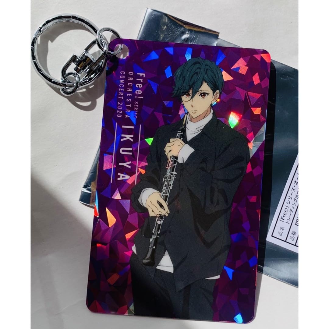 Free! DF オケコン ラメキーホルダー ホログラムカードキーホルダー 郁弥 Free! DF オケコン ラメキーホルダー ホログラムカード