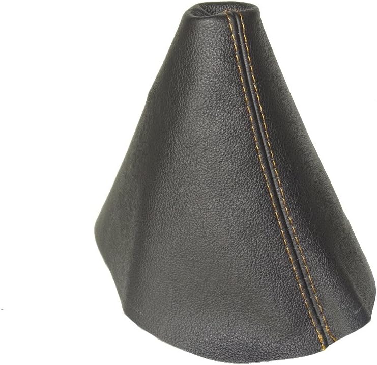 Shift Boot Compatible with Kia Soul Leather Various Stitching Colour Available (Grey Stitch)