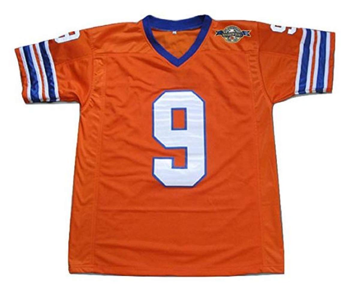 Boriz Adam Sandler Bobby Boucher The Waterboy Mud Dogs Football Jersey with Bourbon Bowl Patch (54)