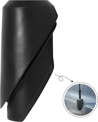 Anina Base de antena para Toyota Tundra 2014 2015 2016 2017 2018 2019 2020 86392-0C030 Adorno de antena con ojales, montaje de goma, bisel de antena