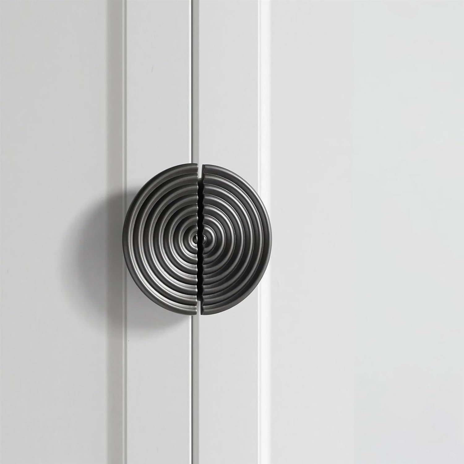 Canibet Handles Pulls Gold Solid Door Knobs and Pulls Handle for Furniture Kitchen Cupboard Closet Drawer Home Decor 1Pcs (Color : A-Gray)