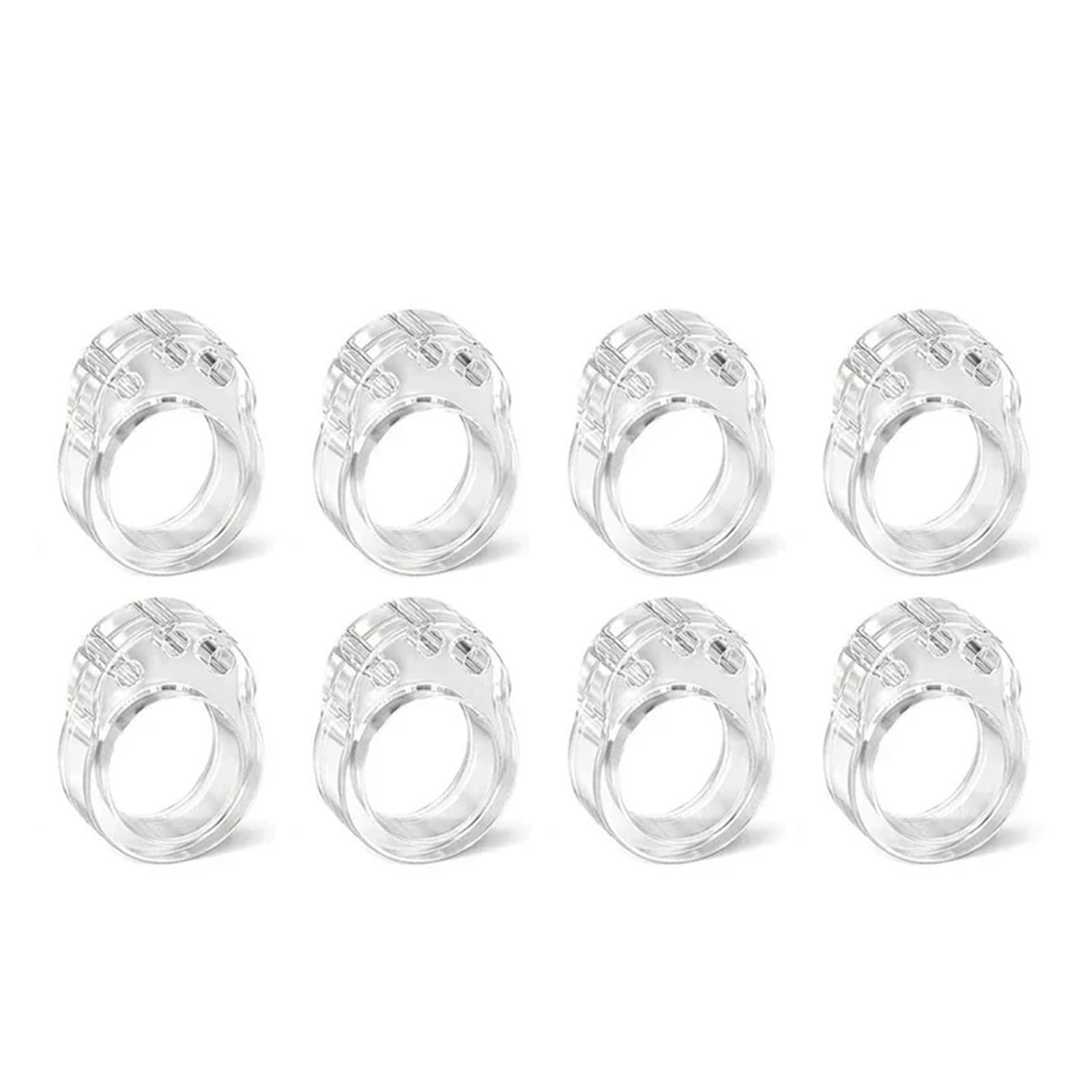 Transparent Door Stopper Ring – Shock-Absorbing Buffer Pad for Handles and Wall Protection