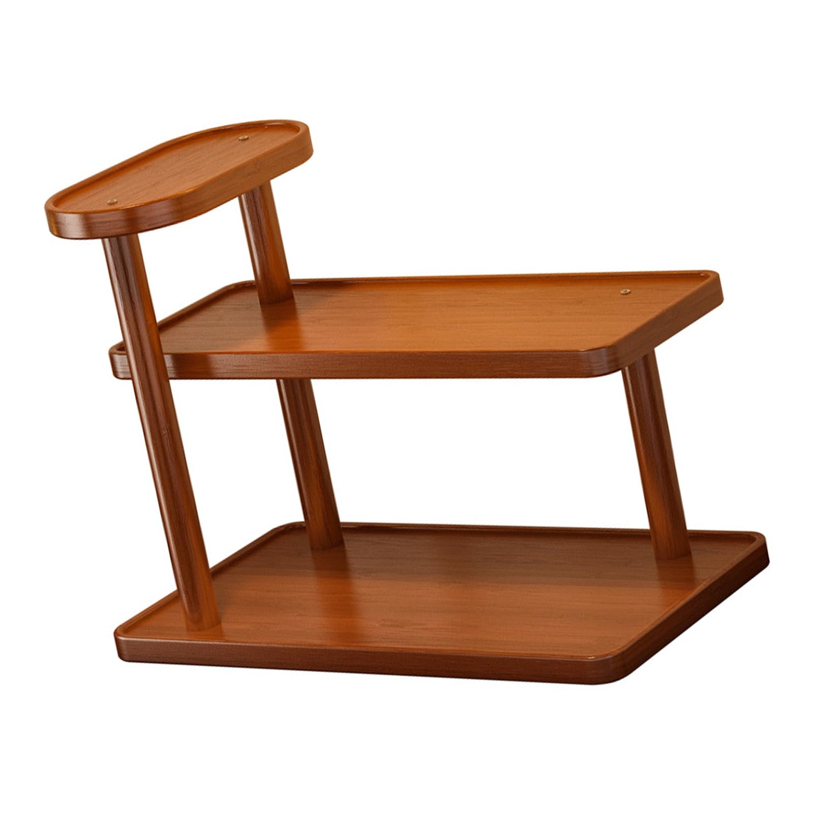 Tsophreniq Modern Multi-Tier Shelf for Books Display Decorative Stalk Shelf