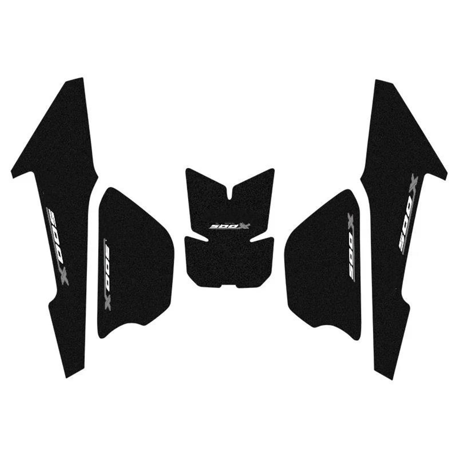 Motorcycle Protector Oil Tank Pad Sticker Gas Knee Grip Traction Side Decal for CB400x for CB500X CB 400X 500X Tank Sticker(Color4)