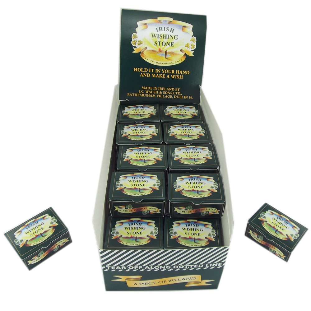 Carrolls Irish GiftsWishing Stone Health,Happiness,Love