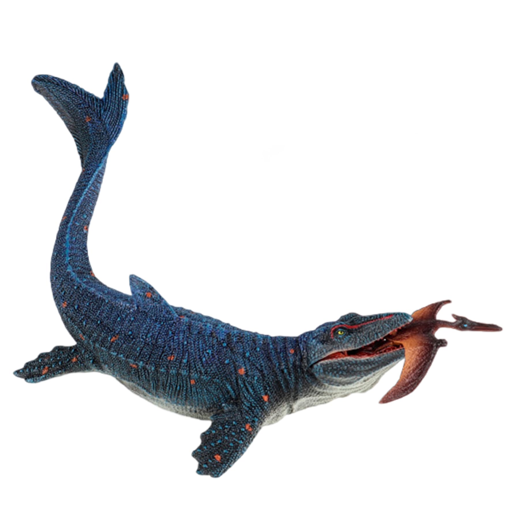 Jorzer Mosasaurus Toy Artificial Realistic Mosasaurus with Movable Mouth 11 Inch Plastic Dinosaur Figurines Educational Prehistoric Dinosaur Toys for Kids Game Toys.