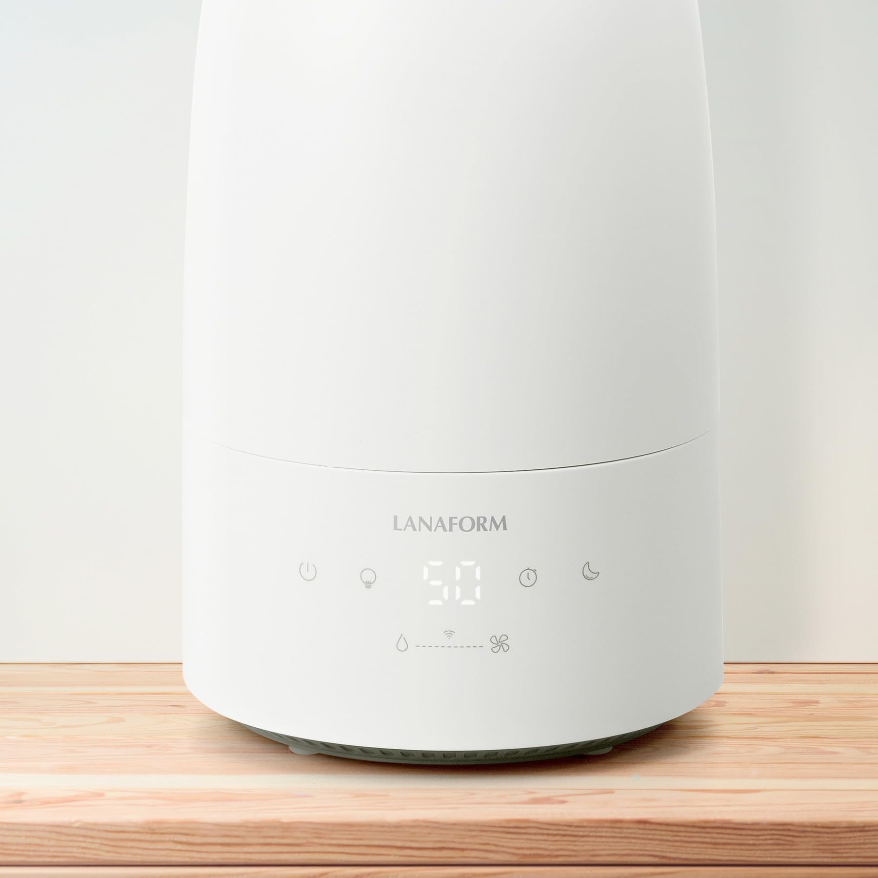 H-200C - Umidificatore D'aria - Umidificatore D'aria Connesso - Riempimento Dall'alto. Diverse Modalità. 3 Intensità - Silenzioso - 2L