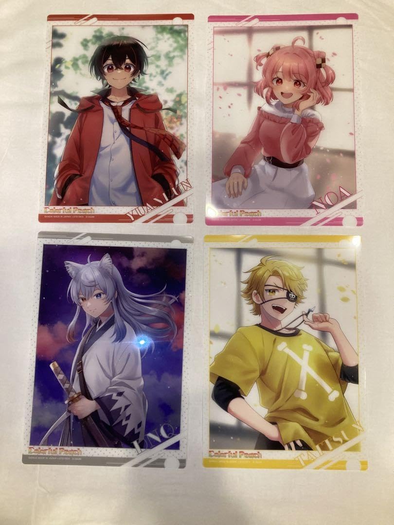 Amazon.co.jp: カラフルピーチ クリア ゆあん のあ どぬく たっつん 4