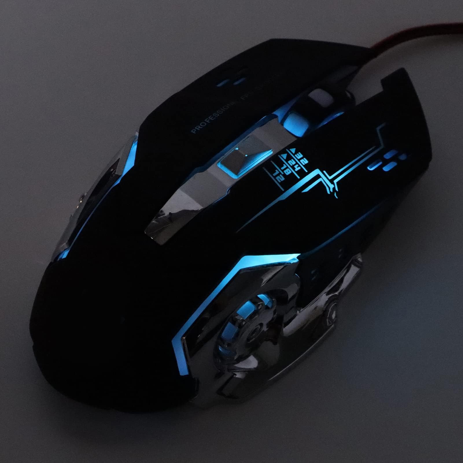 Dpofirs Combo Mouse e Tastiera da Gioco con Una Sola Mano, Convertitore di Tastiera e Mouse Adattatore Mouse per Tastiera da Gioco Mobile per Giocatore(Mescola Lite+F6+G2)