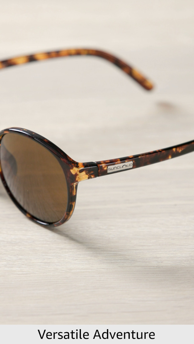 Amazon.com : Suncloud Low Key Polarized Sunglasses, Tortoise