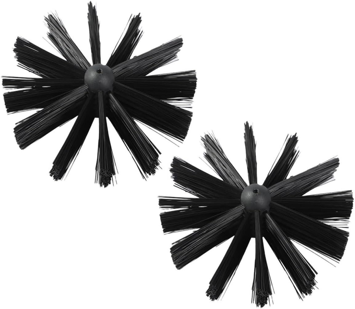 2pcs Chimney Sweep Kit Plastic Scrubber for Chimneys, Dryer Ducts
