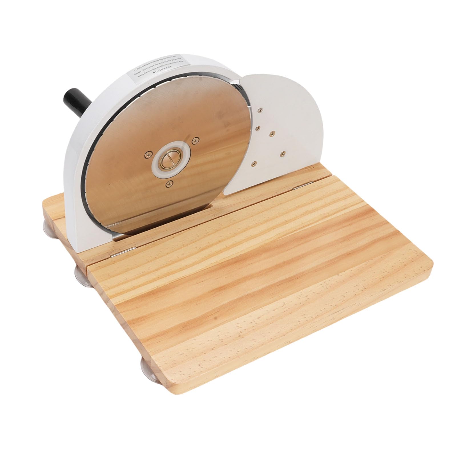 Cocoarm Ręczna Krajalnica do Chleba Korba Ręczna ze Stali Nierdzewnej i Drewna Kompozytowego Krajalnica do Chleba 9,8 X 11 Cali Podstawa z przyssawką Ergonomiczny Uchwyt dla Domowych Piekarzy