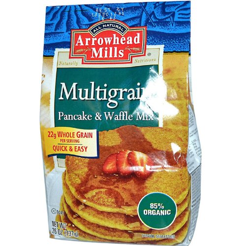 Arrowhead Mills Mix Pncke Multigrn Pancake And Waffle Mixes Grocery & Gourmet Food