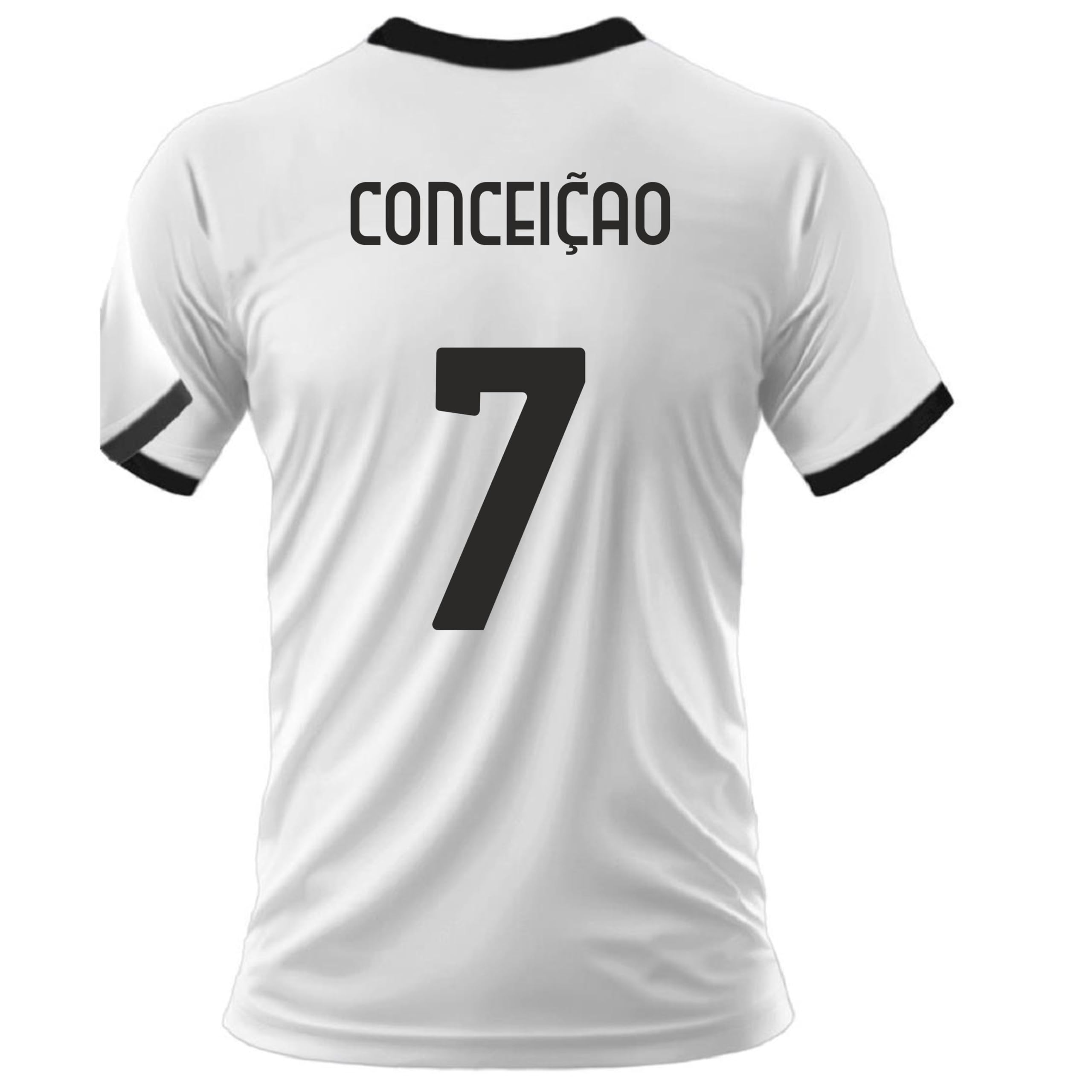 JUVENTUS Maglia Calcio Juve Bianco Nera | Campionato Serie A | Replica Ufficiale FC | Scegli Il Tuo Giocatore Gatti Cambiaso Yildiz Conceição Vlahovic PS 41410-MIX-3