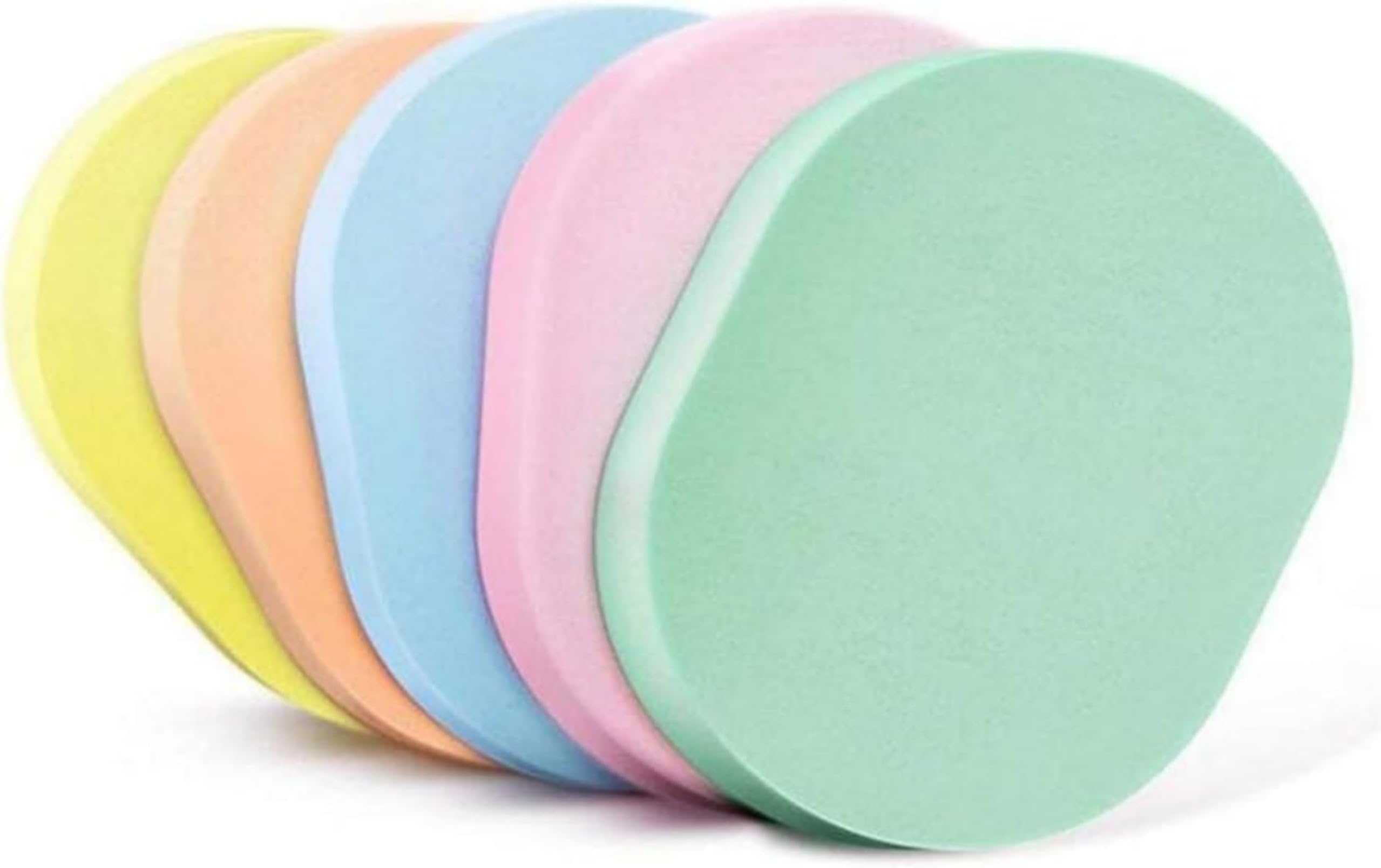 Face Cleansing Sponge Puff Makeup Washing Pad Deep Cleansing & Exfoliating Facial Sponge - Assorted Color Pack of 4